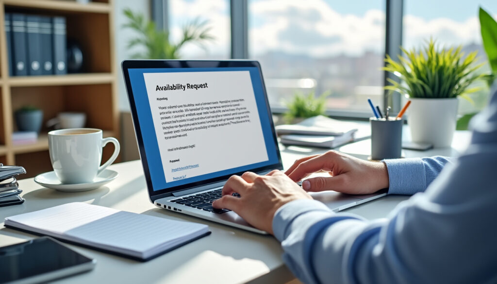 Demander la Disponibilité par Mail : 5 Astuces Efficaces