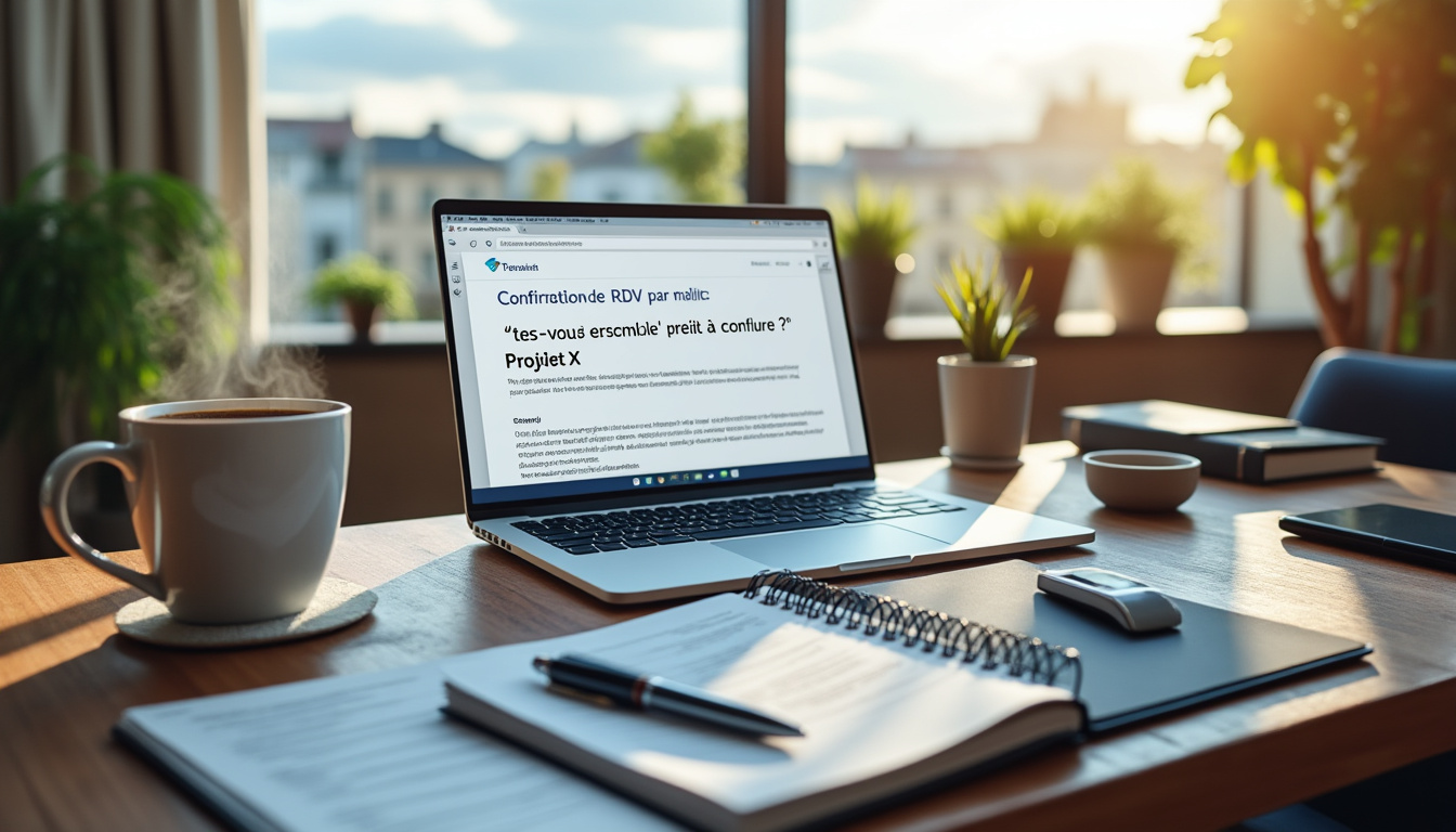 découvrez comment confirmer vos rendez-vous par mail et évaluer votre préparation à conclure efficacement. obtenez des conseils pratiques pour optimiser votre communication et assurer le succès de vos rencontres professionnelles.