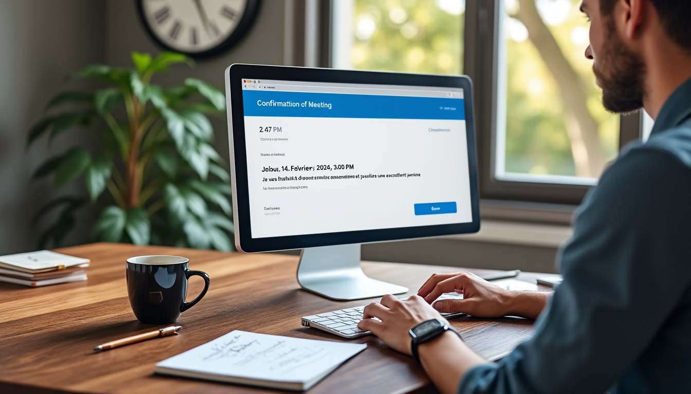 découvrez comment rédiger un mail de confirmation de rendez-vous percutant et professionnel. suivez nos conseils pratiques pour garantir une communication claire et efficace, tout en laissant une impression positive sur vos correspondants.