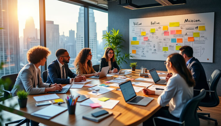 découvrez les étapes essentielles pour définir l'identité de votre entreprise et garantir son succès. apprenez à établir une vision claire, à élaborer une stratégie de communication efficace et à construire une image de marque cohérente qui se démarque sur le marché.